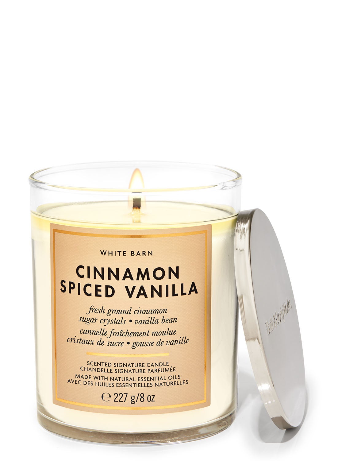 Buy Cinnamon Spiced Vanilla Signature Single Wick Candle Online In   26649072 1 